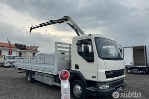 Daf 45.180 Gru+verricello e cassone 6.20mt DISCO