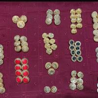 Bottoni dorati eleganti