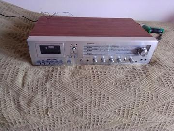 sintoamplificatore Sharp con casse