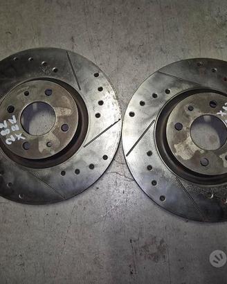 Dischi Freno Forati E Baffati 4x100 282MM X 21
