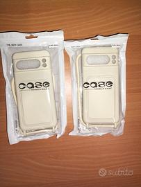 cover Google pixel 8 pro color panna nuova