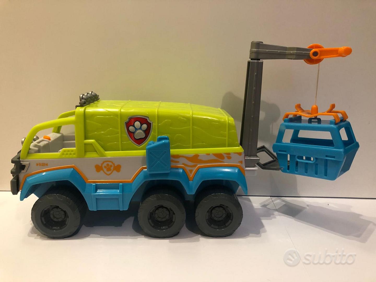 MEGA QUARTIERE GENERALE PAW PATROL 6PERSONAGGI VEICOLO LUCI SUONI GIOC