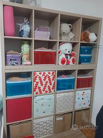 libreria a cubi