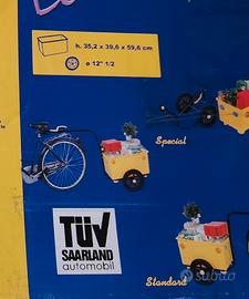 carrello bicicletta 