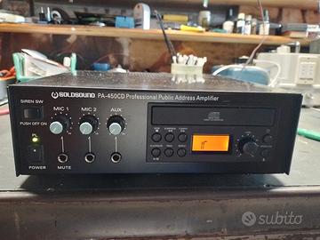 amplificatore professionale pa-450cd