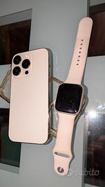 IPhone 14 pro 128 GB. +Apple Watch 