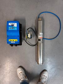 Kit Pompa sommersa Lowara+inverter Resiboost pozzo