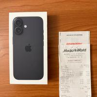 IPhone 16 Nero 128gb NUOVO