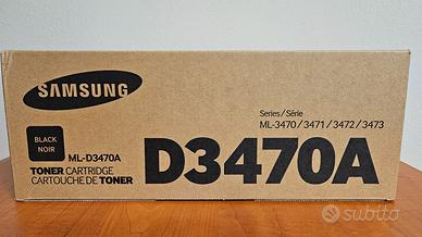 TONER SAMSUNG D3470A ORIGINALE NERO