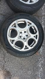 Cerchi in lega Alfa romeo 16 +Gomme estivi