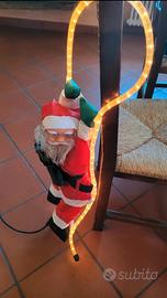 babbo natale da balcone
