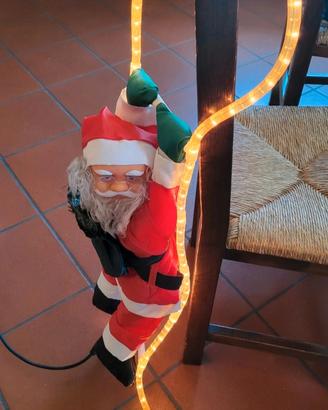 babbo natale da balcone