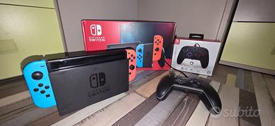 Nintendo Switch + controller illuminato