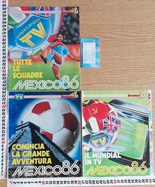 3 inserti Speciale Mexico 86 TV Sorrisi e Canzoni