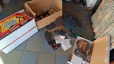 bundle Guitar Hero Wii world tour