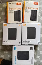 5 hard disk esterni USB3