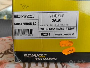 Scarponi da sci Fischer taglia 41e1/3 MP 26,5