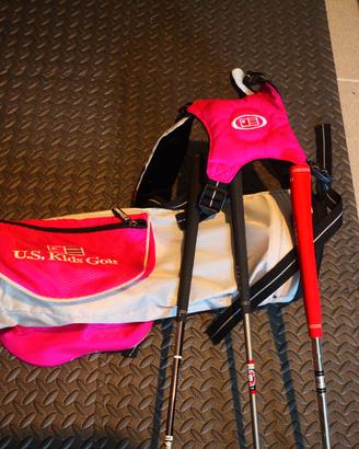 Set golf bambino US Kids Golf per bambina 4 anni