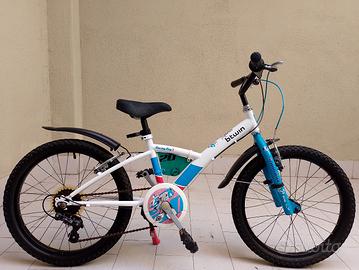 Bicicletta bimbo 20" b-twin con marce 