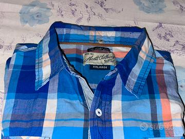 Camicia estiva Alcott maniche corte a righe (XXL)