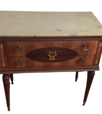 coppia comodini vintage