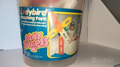 Ladybird Play Shapes Peter Pan Playthings 1984