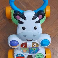 Zebra Primi Passi Spingibile Fisher Price