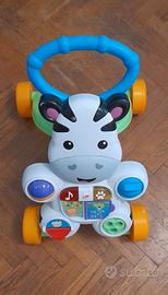 Zebra Primi Passi Spingibile Fisher Price