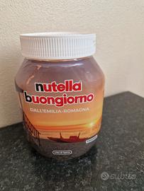 barattolo Nutella buongiorno dall'Emilia Romagna 