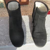 Stivaletti neri rivestiti