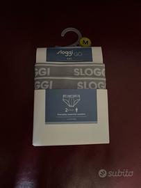 N. 2 slip midi da uomo Sloggi nuovi TG. M