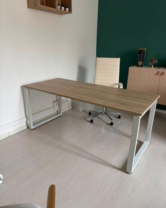 Set Ufficio Moderno: Scrivania Grande + Sedia in P