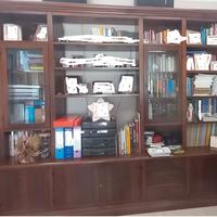 Parete Attrezzata in legno massello