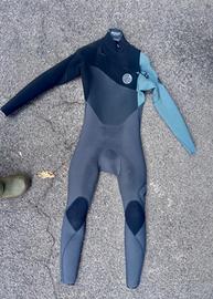 muta Rip Curl F-Bomb 4/3 cerniera frontale mis. MS