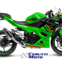 Scarico Leovince GP CORSA EVO BLACK Z / Ninja 400