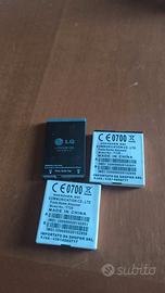 Lotto 3 Batterie Vintage per Cellulari(LG+Anycool)