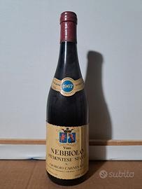 Vino Nebbiolo Piemontese Secco 1967