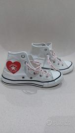 Scarpe Converse  bianche 30