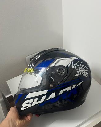 CASCO MOTO SHARK RIDILL PHAZ KBW NERO BLU