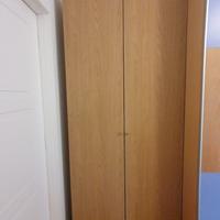 Armadio IKEA PAX rovere con ripiani - 3 mesi