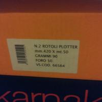 carta rotolo plotter 