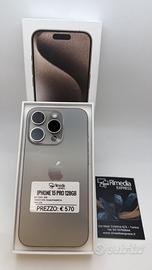 iPhone 15 Pro 128GB usato garanzia 