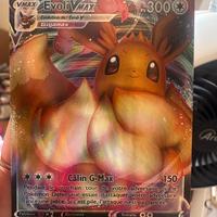 Carta pokemon Eevee Vmax