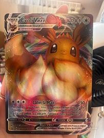 Carta pokemon Eevee Vmax