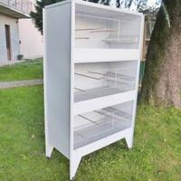 batteria per uccelli nuova no usata 