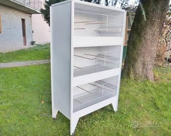 batteria per uccelli nuova no usata 