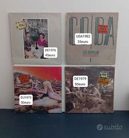 Vinili Beatles e Led Zeppelin -33GIRI- LP dischi