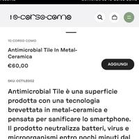 dispositivo antibatterico per cellulari 