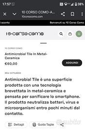 dispositivo antibatterico per cellulari 