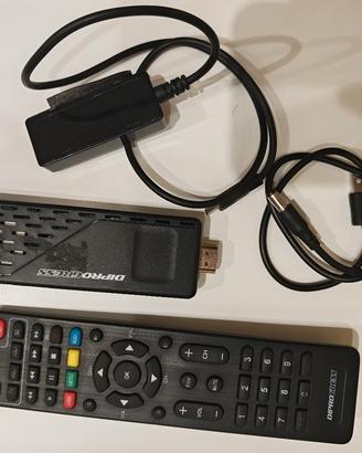 STICK DECODER DIGITALE TERRESTRE TV DVB-T2 HDMI 